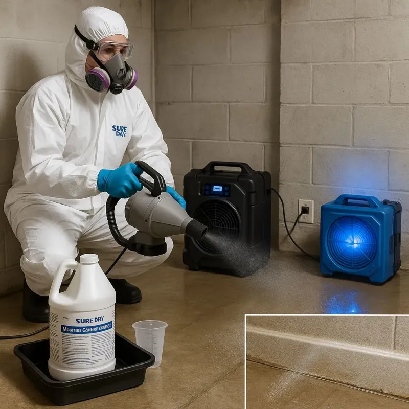 Sanitization and Odor Removal process in Lake Wildwood, CA