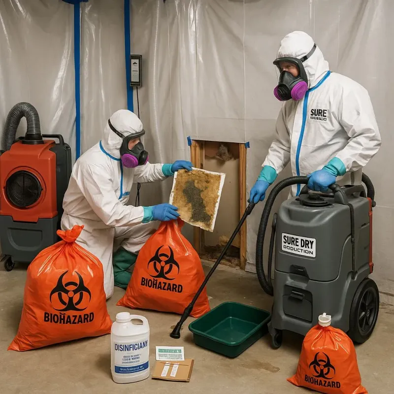 Contaminated Water Handling Protocols process in Lake Wildwood, CA