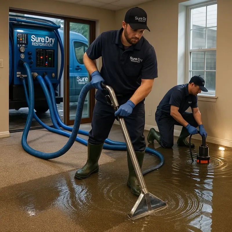 Water Extraction and Removal process in Lake Wildwood, CA